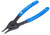 OTC 1340 Convertible Snap Ring/Retaining Ring Pliers - .070 Dia. Straight Tip - Internal/External