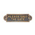Adonai Hardware Please Shut The Gate Brass Door Sign (Antique Brass)