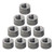 NovelBee 10 Pack of O2 Oxygen Sensor Fitting Plugs or Weld Bung,M18 x 1.5