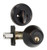 Dynasty Hardware V-DB-100-12P Single Cylinder Deadbolt, Aged Oil Rubbed Bronze, Visual Pack