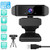 Webcam with Microphone for Desktop - 1080p HD Full Gaming Computer Camera, Web Cameras for Computers, 110-Degree USB PC Webcam for Video Calling, Recording, Conferencing Camera