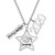Amosfun Congrats Grad Necklace 2020 Graduate Necklace Stainless Steel Fashion Hanging Pendant Gift for 2020 Students Graduation Party Supply