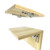 2 Pieces of Cold Rolled Steel 90 Degree Folding Hinge Stretch Flat Conversion 180 Degree Table Support Bracket Combination Hidden Desktop Bracket Hinge