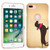 Glisten iPhone 7 Plus Case, iPhone 8 Plus Case - Eye Style Dachshund Pattern Design Printed Slim Profile Cute Plastic Hard Snap on Back iPhone 7 Plus Case, iPhone 8 Plus Case/Cover
