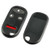 Key Fob Keyless Entry Remote Shell Case & Pad fits 1998-2002 Honda Accord / 1999-2003 Acura TL KOBUTAH2T