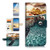 (for Samsung Galaxy S10) Flip Wallet Case Cover & Screen Protector Bundle - A3247 Turtle