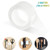 Double Sided Adhesive Nano Tape, STRAWBLEAG 16.4 ft Reusable Transparent Adhesive Traceless Gel Tape, Washable Strong Sticky Tape for Home, Wall, Office Decor