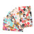MQOUNY 5PCS 20 x 25cm Cotton Craft Fabric Bundle Patchwork Squares Quilting Sewing Quilting Sewing Patchwork Fabric Fat Quarter Bundles Fabric for Scrapbooking Cloth Sewing DIY (Floral Series)