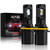 Aukee 9007 LED Headlight Bulb, Hi Lo Beam 12000Lm 6000K 60W Extremely Bright All-in-One Conversion Kit