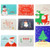 Merry Christmas Greeting Cards,Holiday Xmas Greeting Cards 5.6 x 4 Inches Set of 8 Cards with Envelopes & Envelopes Glue 8 Pack