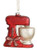 Creative Co-op Kitchen Mixer Glass Hanging Ornament