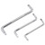Cyful 3pcs Double Head Offset Screwdriver Set Z Shaped Phillips & Slotted Screw Driver