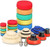 29 Pcs Car Polishing Pad Kit Sponge Wool Polishing Buffing Pads for Auto Drill Polishing Set with M10 Drill Adapters for Car Polishing Sanding and Waxing