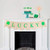 St. Patrick 's Day Banner Irish Shamrock Burlap Banners Garland LUCKY Four Leaf Clover Shamrock Banner Flags for St. Patrick's Day Decorations Irish Party Supplies