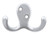 Liberty Hardware B46114Q-CHR-C5 Double Prong Robe Hook, Polished Chrome
