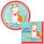 Puppy Party Happy Birthday Lunch Plates & Napkins Party Kit for 8