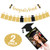 2020 Graduation Decorations - Class of 2020 Photo Banner & Congrats Grad Gold Glitter Banner - High School College Graduation Party Supplies Banner 2 Pack