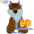 Friendly Songs What Does The Fox Say - 19" Singing Stuffed Plush Animal Called Foxy Roxy