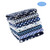 7 Pack Sewing Fabric Different Pattern Patchwork Squares Quilting Material Cotton Craft Fabric Bundle Patchwork for Patchwork, Sewing, DIY Scrapbooking Artcraft Handmade Bags