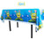 Dawei 2pcs Spongebob Squarepants Themed Birthday Party Decorations  Disposable Spongebob Plastic Tablecloth | 70.8 x 42.5, Disposable Table Cover |Spongebob Party Supplies for Kids