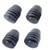 EIVEA Hood Rubber cushion Bumper-Bonnet Cushion Spin Hood Bumper Stops Fit Cushion Stoppers Black Rubber-4 Pcs