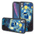 LEALIN iPhone XR Case, The Starry Night Doctor Who Antiskid Handle Black TPU Phone Case for iPhone XR Cover