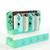 Charger Compatible with Switch Joy Cons, Charging Dock Compatible with Nintendo Switch Joy Cons - GreenWhite