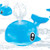 Bath Toys?2 in 1 Induction Spray Water Toy with LED Light?Spray Water Whale Automatic Induction Sprinkler Bath Toy Bathtub Toys for Toddlers