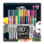 Sharpie Permanent Markers, Ultra-Fine Point, 80s Glam Colors, 24 Pack