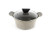 Neoflam Venn 2.5QT Ceramic Nonstick Stockpot w/Glass Lid, Marble