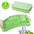 Ice Cube Trays with Lids, GDREAMT 2 Pack Food Grade Silicone Ice Cube Molds Flexible Easy Release 21 Ice Trays BPA Free for Chilled Drinks, Whiskey & Cocktails - Stackable, Dishwasher Safe