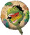 Creative Converting Dino Blast Metallic Balloon, 18-Inch - 045012