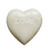 Creative Co-op Soapstone Heart Decoration Engraved Love