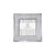 MARIPOSA Signature Picture Frame, Square 4x4, Silver