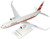 Daron SkyMarks SKR897 American Airlines Boeing 737-800 1:130 Scale REG#N915NN TWA Retro Livery