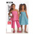 BUTTERICK PATTERNS B5199 Children's'/Girls' Top, Dress and Pants, Size B (6-7-8)