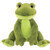 Bearington Ribbity Plush Stuffed Animal Frog, 8.5 Inches