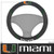 FANMATS NCAA University of Miami Hurricanes Polyester Steering Wheel Cover
