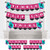 Big Dot of Happiness Tumble, Flip & Twirl - Gymnastics - Gymnast Party Bunting Banner - Party Decorations - Tumble Flip and Twirl