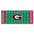 FANMATS NCAA University of Georgia Bulldogs Nylon Face Football Field Runner