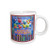 3dRose Balloons and Candles, Happy Birthday Ceramic Mug, 15-Ounce