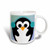 3dRose Christmas Penguin Cute Whimsical Art Magic Transforming Mug, 11-Ounce