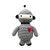 Cheengoo Sustainable Organic Bamboo Hand Crocheted Rattle - Robot