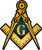 ProSticker 001 (Four Pack) 3" Masonic Series Freemason Compass Square Decal Sticker
