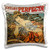 3dRose Cycles Perfecta Art Nouveau Vintage Bicycles Advertising Poster - Pillow Case, 16 by 16-inch (pc_153271_1)