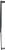 Baldwin Estate 4360.260 Severin Fayerman Straight Solid Brass Appliance Pull in Polished Chrome, 18"