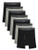 Fruit of the Loom Men's CoolZone Boxer Briefs, 7 Pack - black/Gray, Medium
