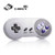 MODESLAB 2.4GHz Wireless Controller for SNES Rechargeable SNES Classic Edition Wireless Gamepad with Retro USB Receiver for Windows PC MAC Linux Genesis Raspberry Pi Retropie(Multicolored(139A))