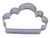 CybrTrayd RM-0869-12LOT R&M Cloud Cookie Cutter (Set of 12), 4", Metallic