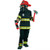 Morph Kids Fire Fighter Costume Emergency Services Boys Fireman Uniform Childs Outfit  Small (Age 3-5)